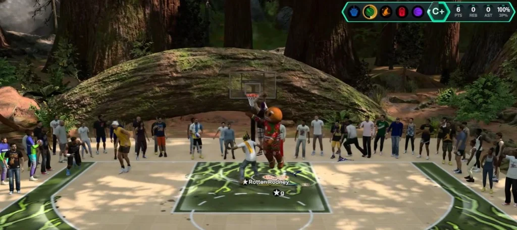 NBA 2K27 Park gameplay on the forum hero